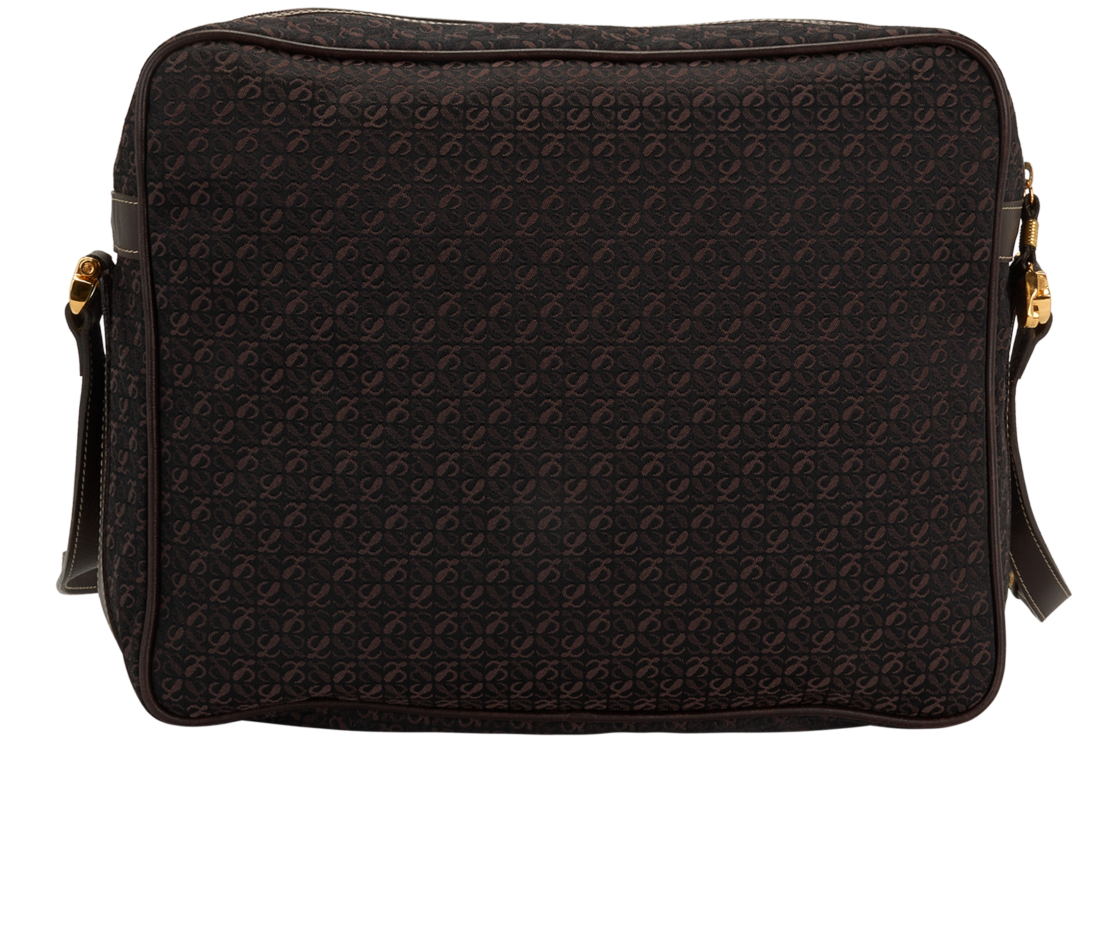 Vintage Anagram Crossbody, &pound;180, Handbags, Brown, Canvas, Back view
